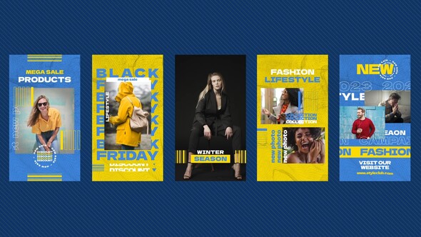 Sale Reels broadcast-packages template preview