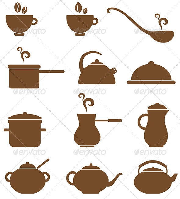 Kitchen Icons - Miscellaneous Vectors