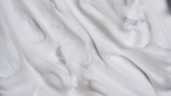 White Foam Background Texture