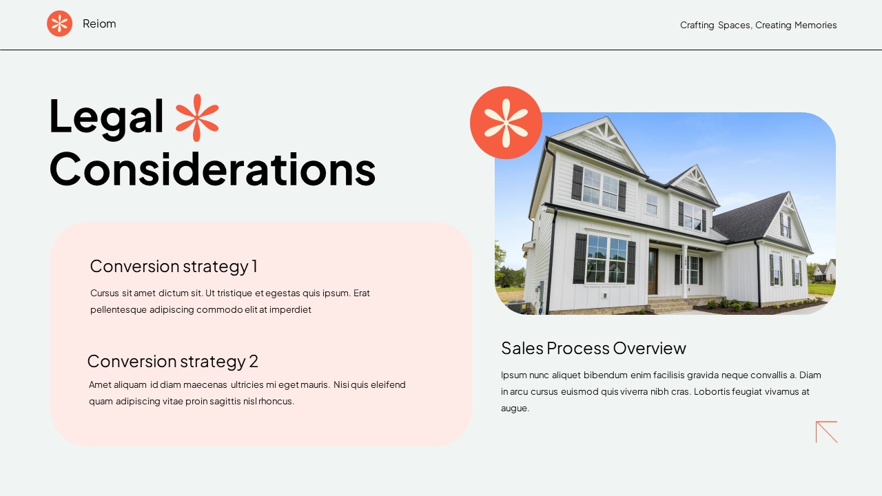 White Orange Modern Swiss Pitch Deck Real Estate Presentation ...