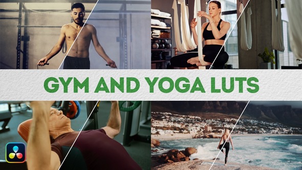 Gym and Yoga LUTs | DaVinci Resolve