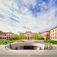 Bergamo. The new Dante Alighieri square with the courthouse - PhotoDune Item for Sale