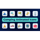 Camping Animated Icons - VideoHive Item for Sale