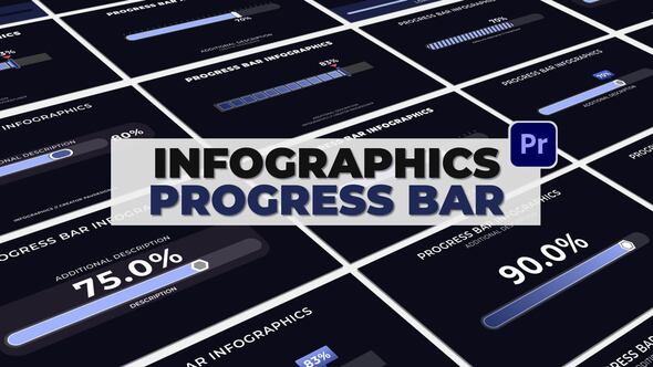 Infographics Progress Bars MOGRT