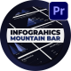 Infographics Mountain bar MOGRT - VideoHive Item for Sale