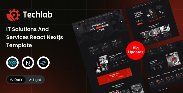 [DOWNLOAD]Techlab - IT Solutions and Services React Nextjs Template
