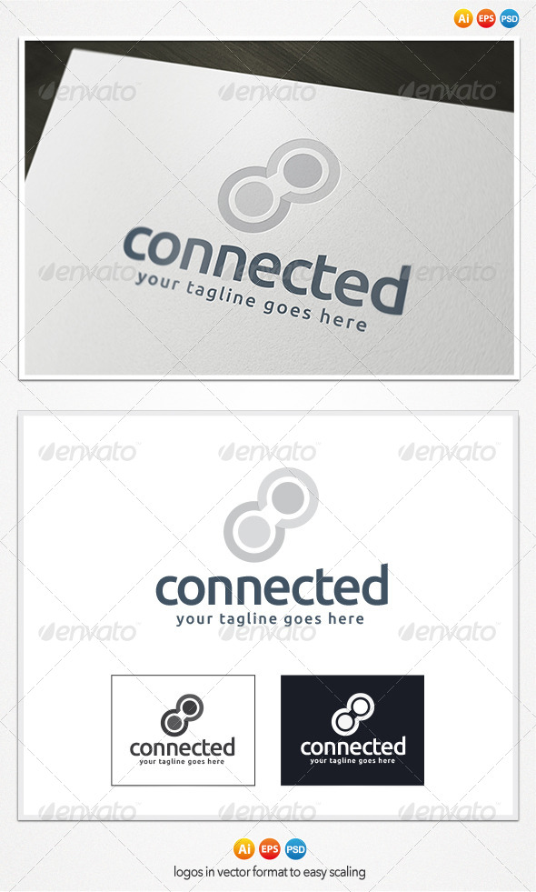 Connected Logo - Symbols Logo Templates
