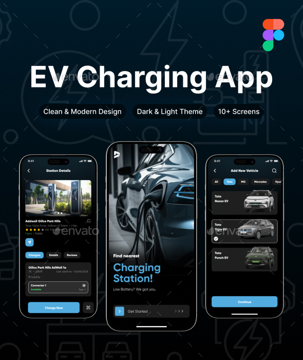 [DOWNLOAD]V Charging Station Finder App UI