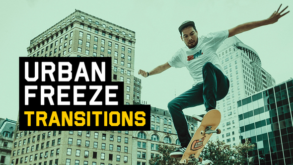 Urban Freeze Transitions | After Effects Elements template preview
