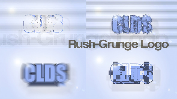Rush-Grunge Logo - VideoHive 4102893