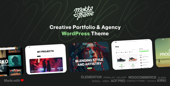[DOWNLOAD]Mokko - Creative Portfolio & Agency WordPress Theme