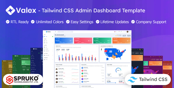 [DOWNLOAD]Valex - Tailwind CSS HTML Template Dashboard