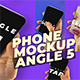 Mobile Phone Mockup Pack - Angle 5 - VideoHive Item for Sale
