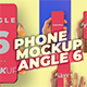 Mobile Phone Mockup Pack - Angle 6 - VideoHive Item for Sale