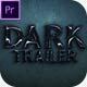 Dark Cinematic Trailer - VideoHive Item for Sale