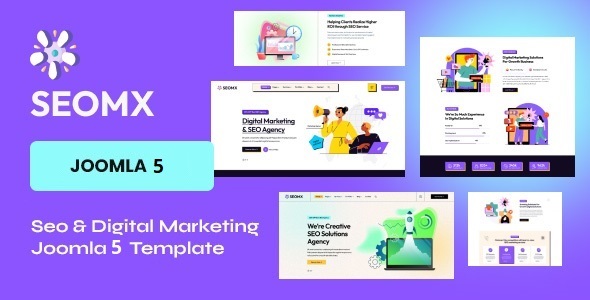 SeoMx - Joomla 5 Seo Template | Digital Marketing Agency