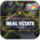 Real Estate Titles for FCPX - VideoHive Item for Sale