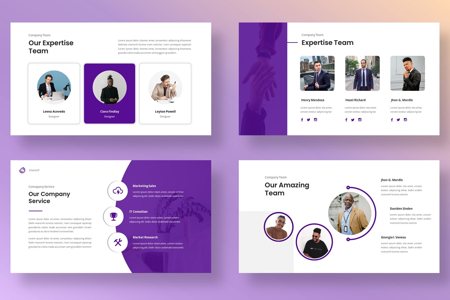 Start Up - Company Business Presentation Google Slides Template ...