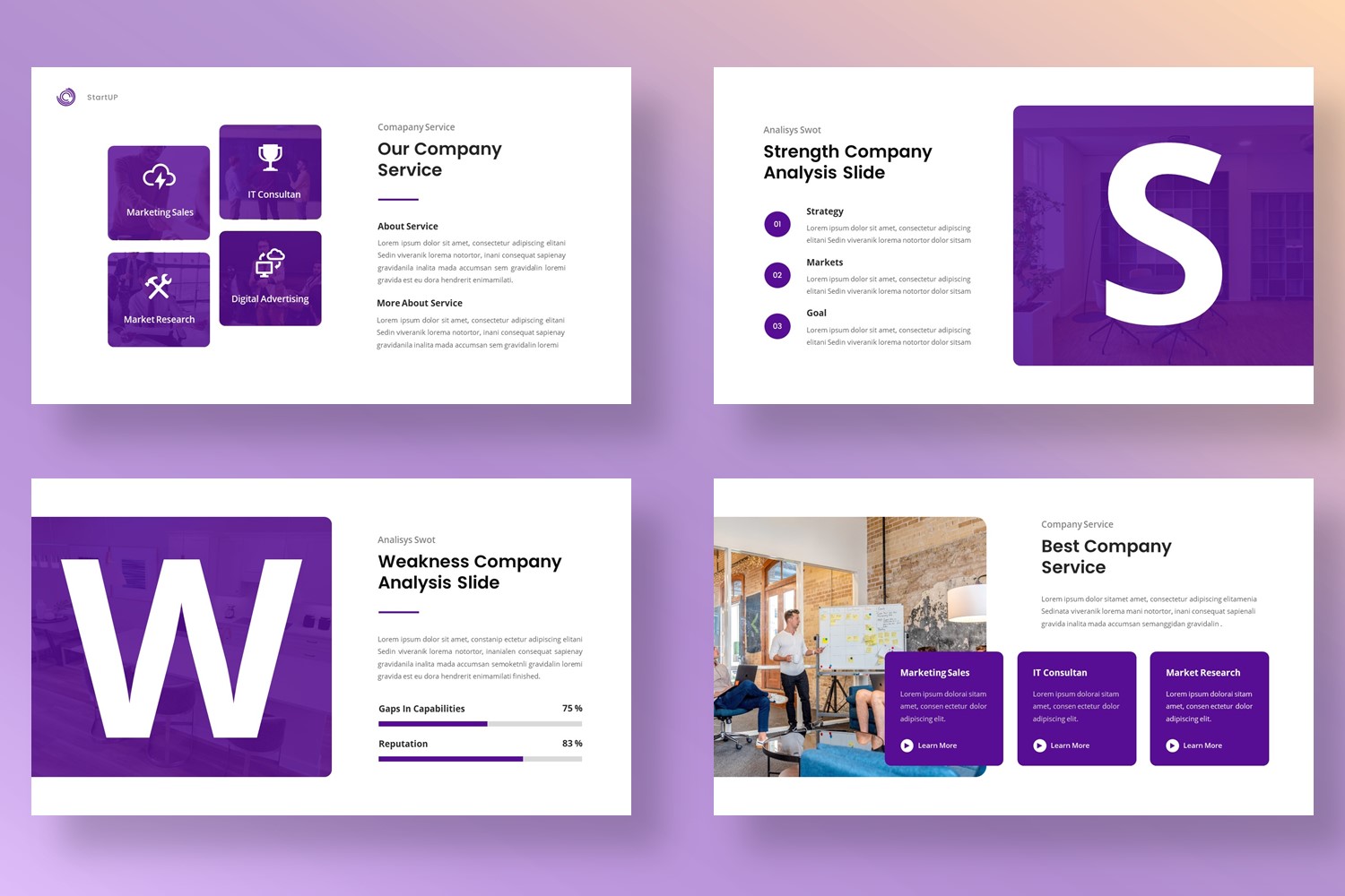 Start Up - Company Business Presentation Google Slides Template ...