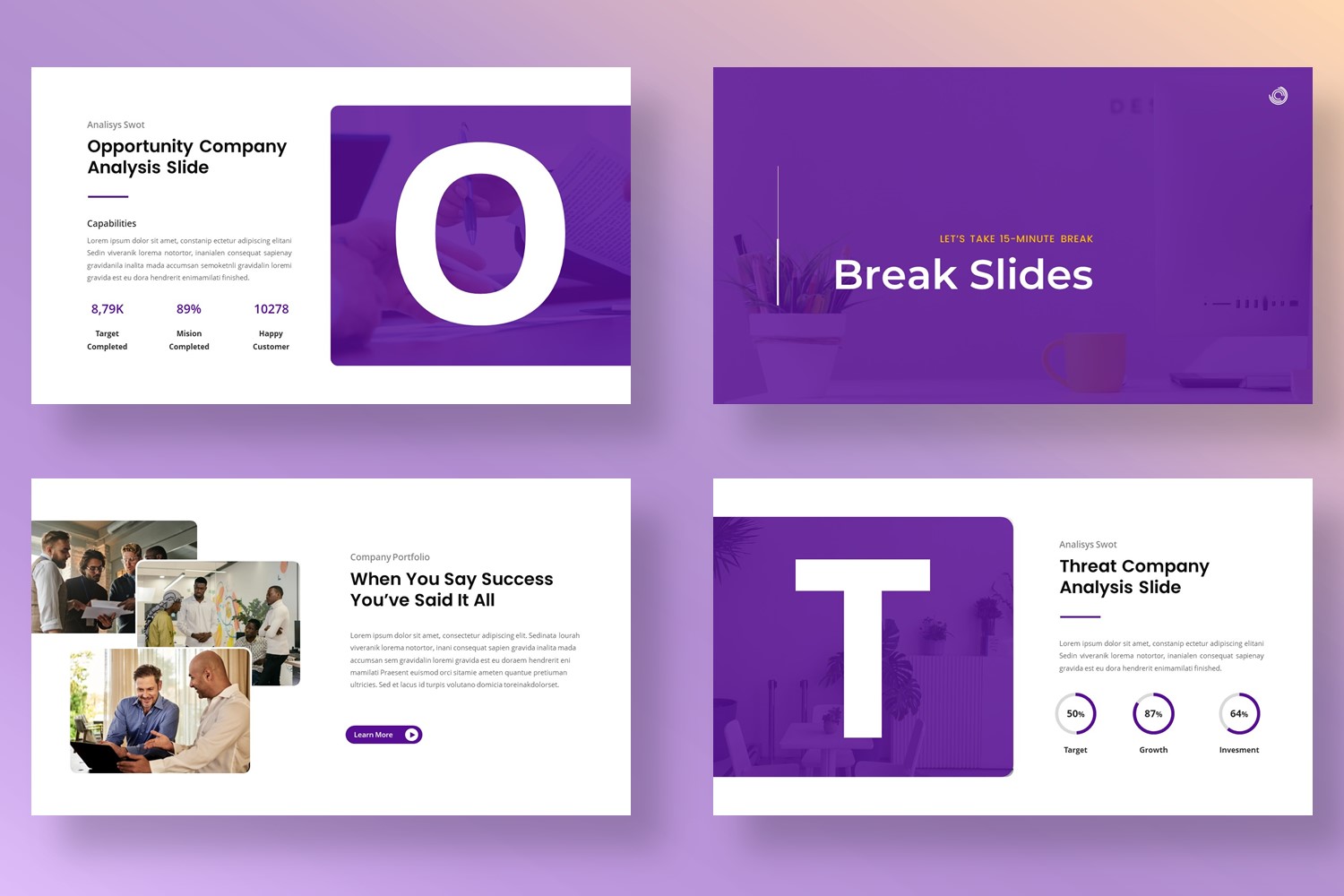 Start Up - Company Business Presentation Google Slides Template ...