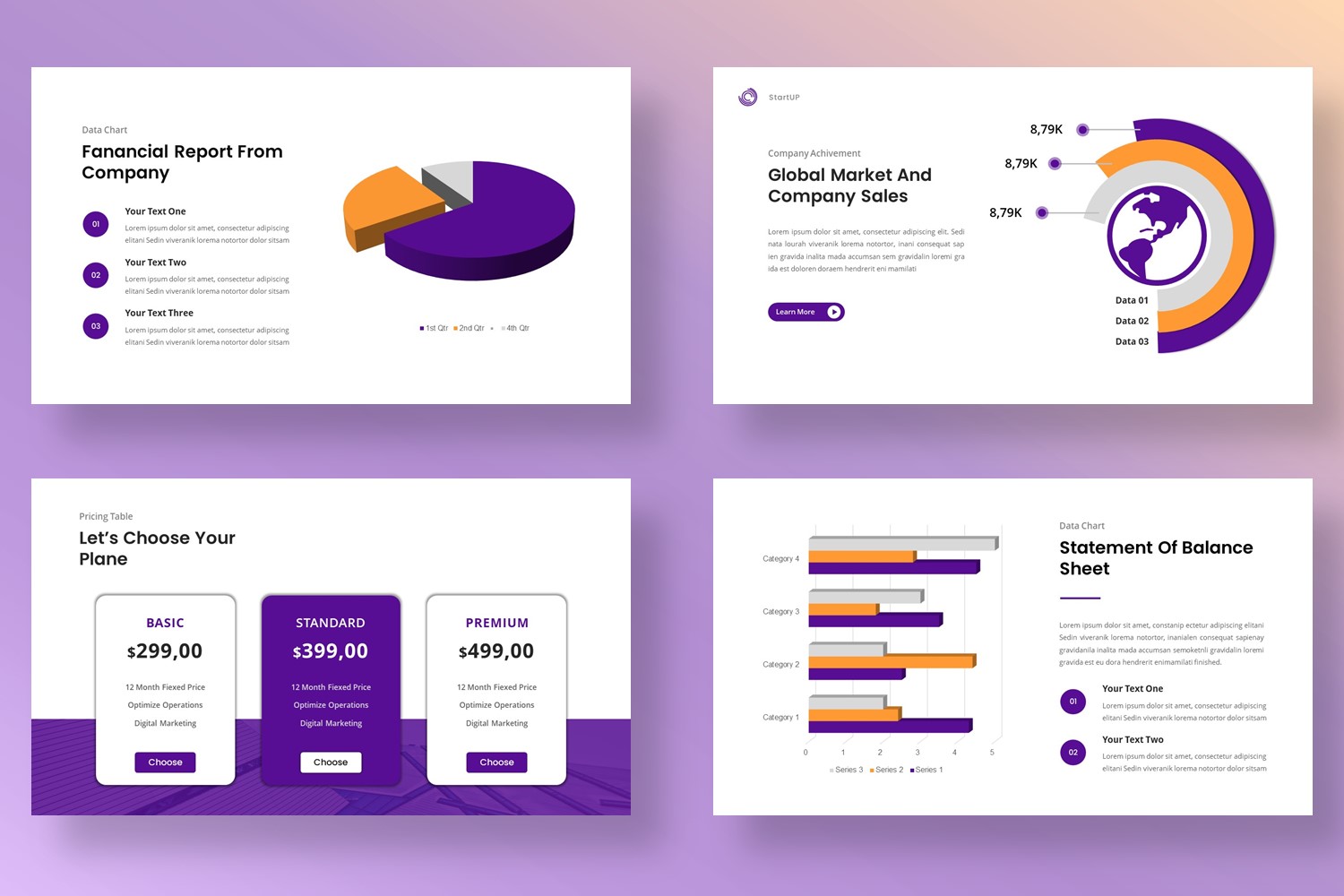 Start Up - Company Business Presentation Google Slides Template ...