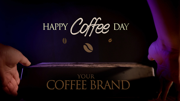 Luxury Coffee Kit Product Promo template preview