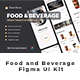 Food & Beverage Mobile App UI KIT