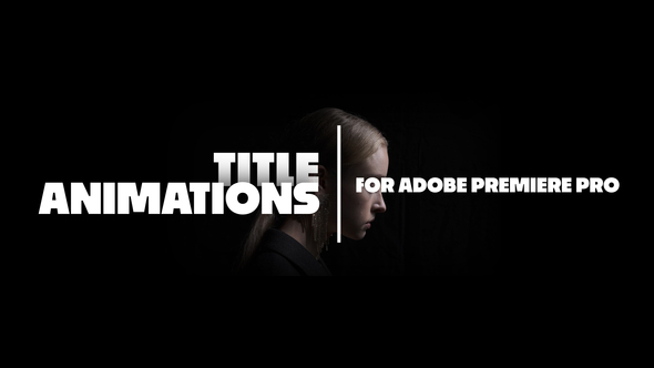 Title Animations for Premiere Pro