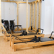 the reformer machine in the pilates room. Yoga equipment - PhotoDune Item for Sale