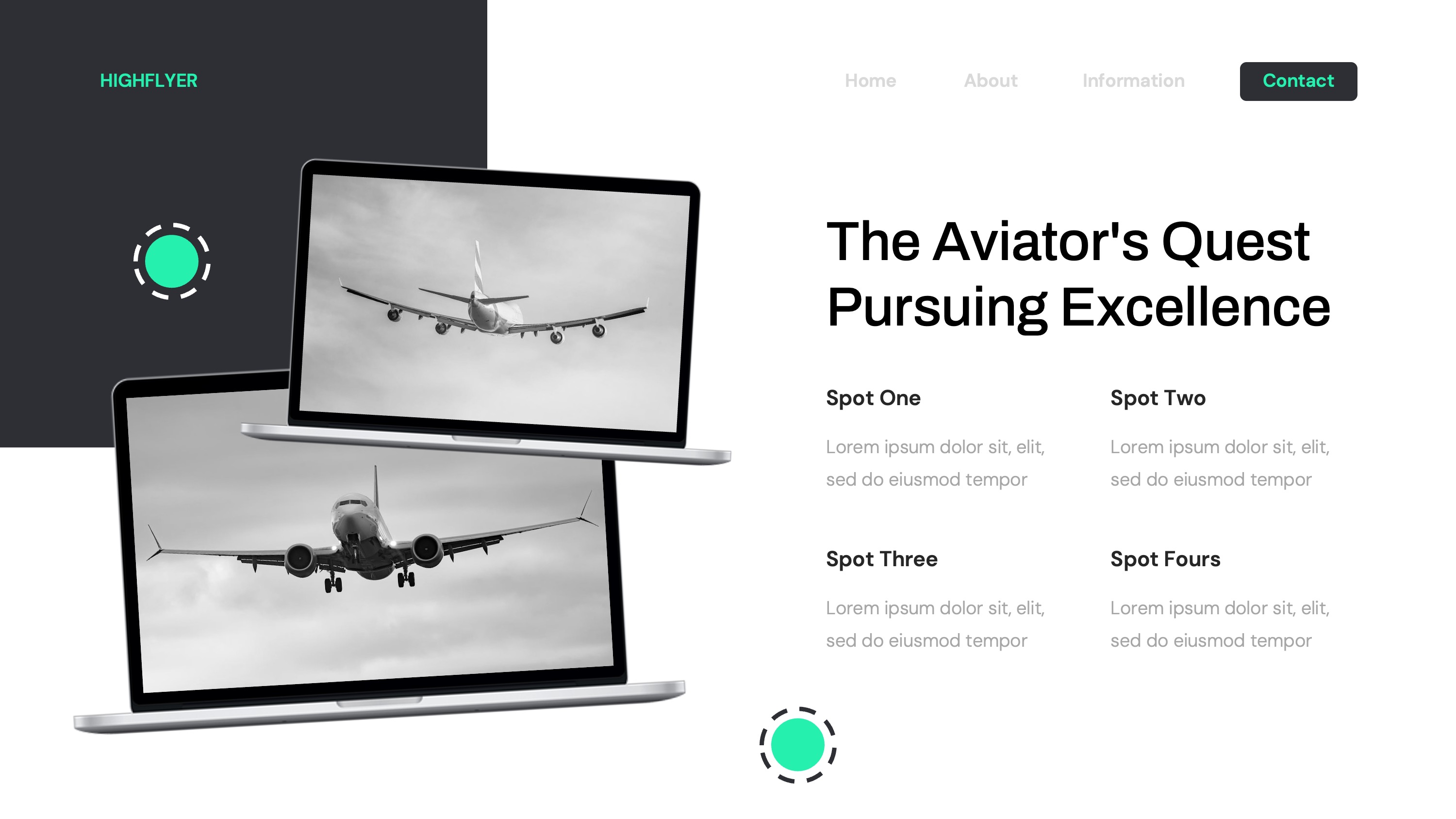 Highflyer Aviator Powerpoint, Presentation Templates | GraphicRiver