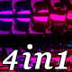 Neon Link - VJ Loop Pack (4in1) - VideoHive Item for Sale