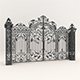 Classic European style Mansion Gate 6