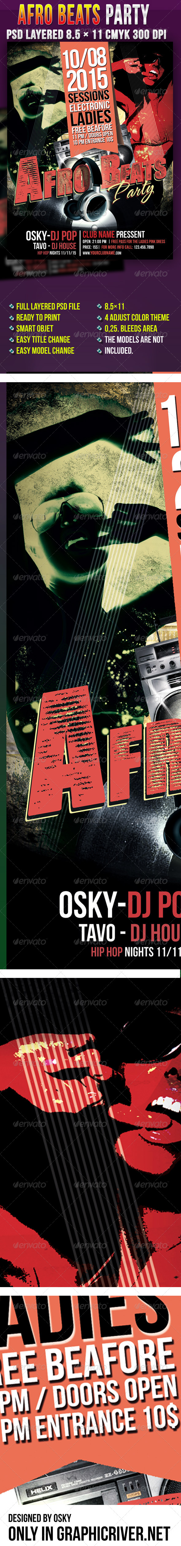 Afro Beats Party - Clubs & Parties Events