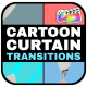 Cartoon Curtain Transitions | FCPX - VideoHive Item for Sale