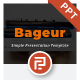 Bageur - Business PowerPoint Template