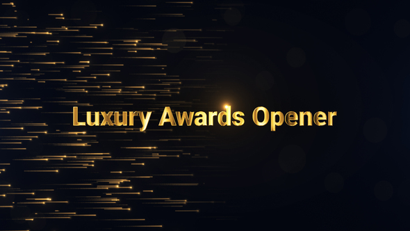 Awards Opening Titles Titles template preview