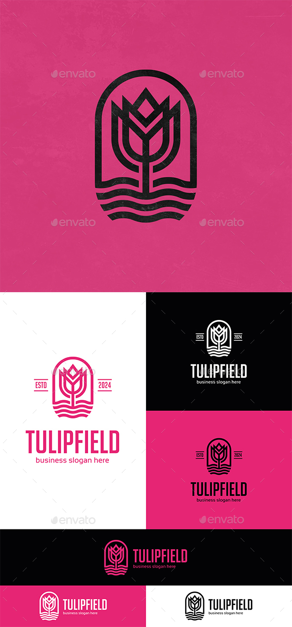 Tulip Field Logo