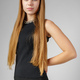 Woman With Long Hair in Black Pants and Top - PhotoDune Item for Sale