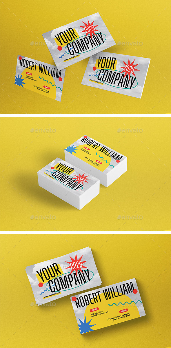 Gray Maximalism Business Card