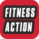 Fitness Split Screen | Sport Intro (MOGRT) - VideoHive Item for Sale