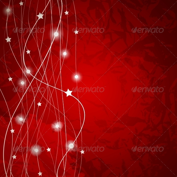 Abstract Christmas Red Background - Miscellaneous Vectors