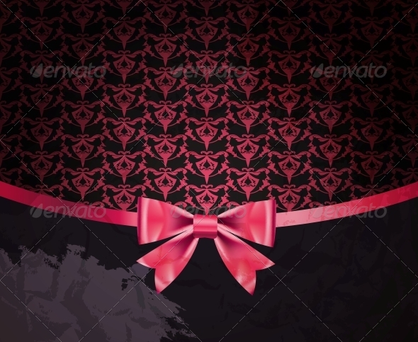 Vintage Floral Background Vector Illustration - Miscellaneous Vectors
