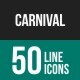 Carnival Line Icons