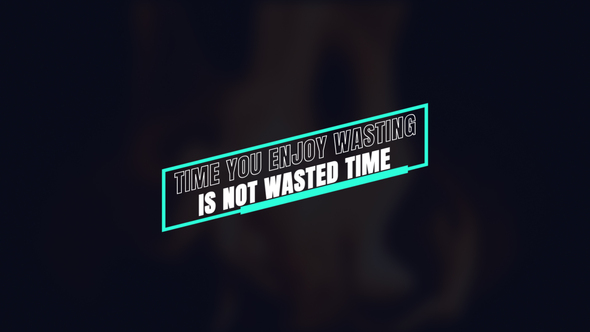 Animated Titles Titles template preview