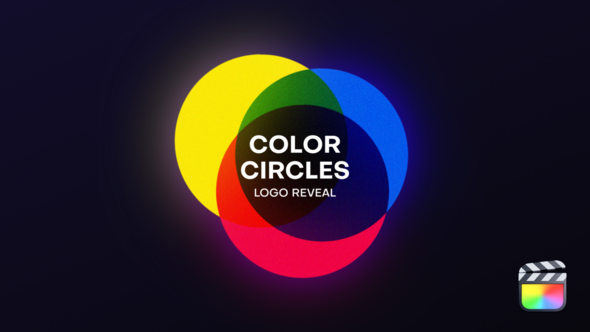 RGB Color Circles Logo Reveal