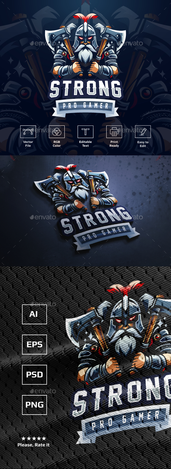 [DOWNLOAD]Strong Pro Gamer Logo