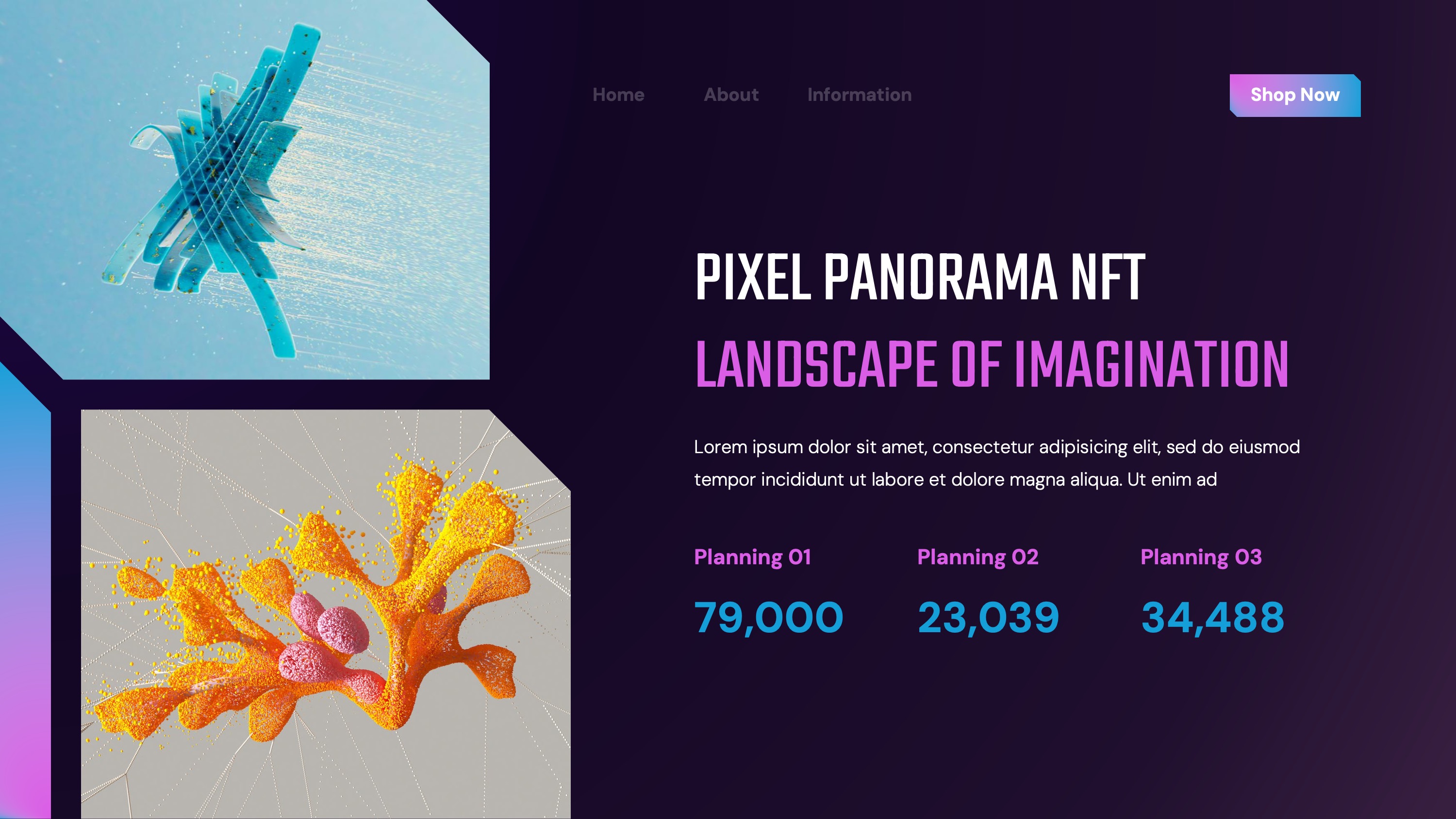 NFT Keynote, Presentation Templates | GraphicRiver