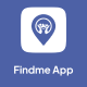Findme UI template Family Location Tracker App in Flutter Navigation Assistant App Template