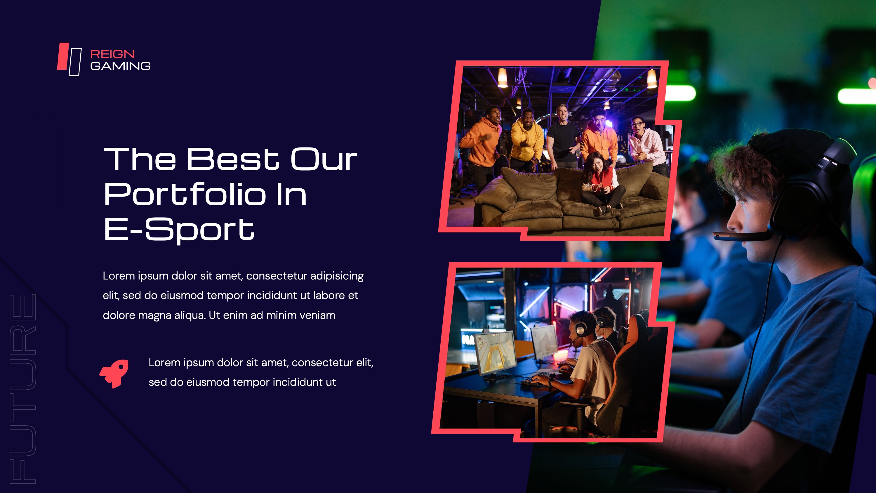 Reign Gaming E Sport PowerPoint, Presentation Templates | GraphicRiver