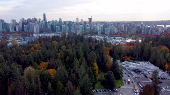 Stanley Park Overlooking Downtown Vancouver 3